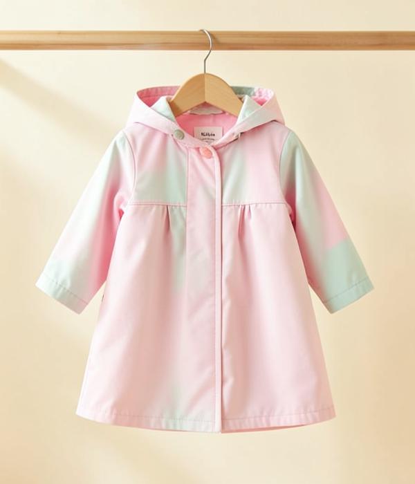 Regenjasje, roze — Kleding, maat 128